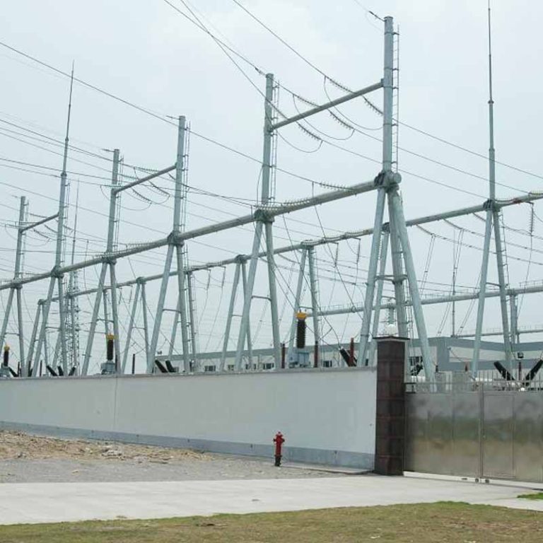 Transmission steel tube structure