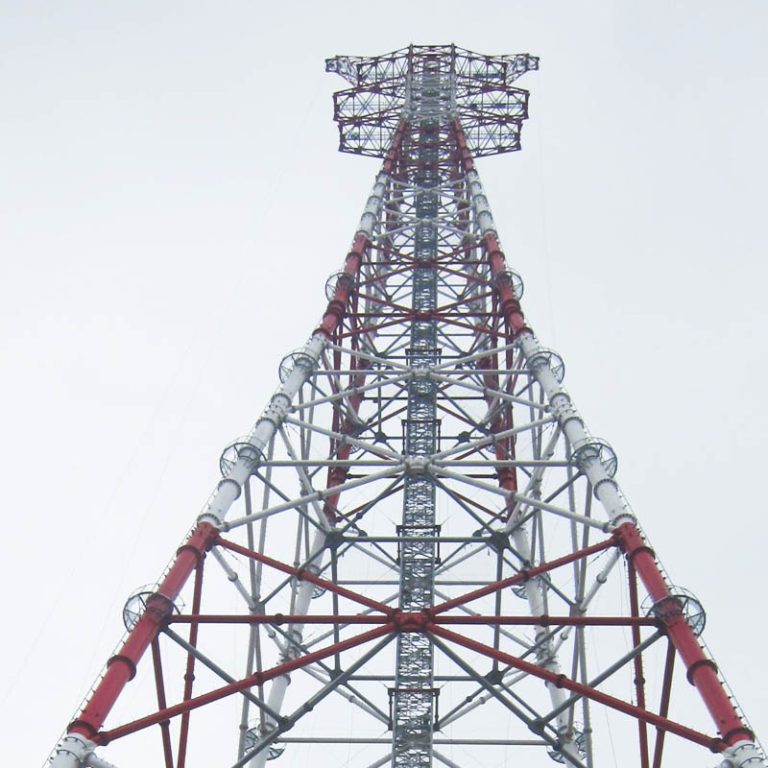 steel tube tower transmission line steel tower