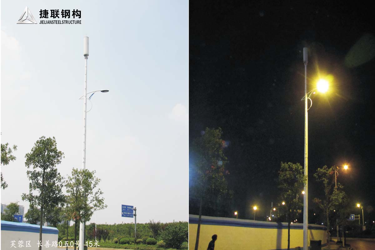 Lamp pole tower