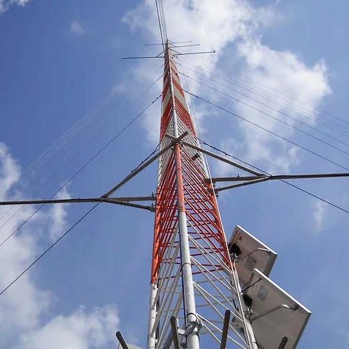 wind measurement tower