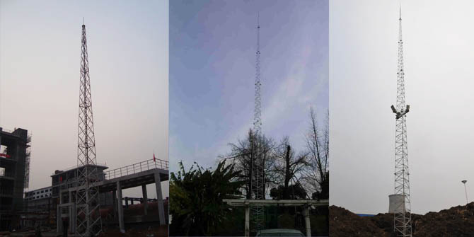 A military region lightning tower project