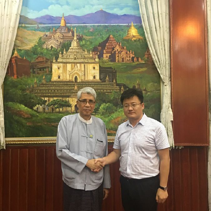Jielian Director meet Myanmar Ministry of Trade