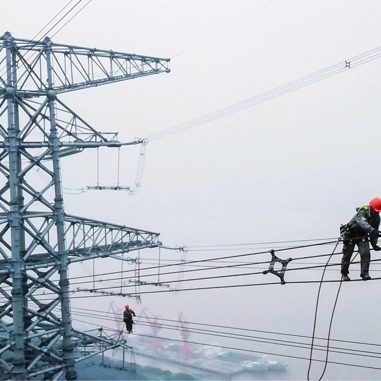 High-Voltage Transmission Towers