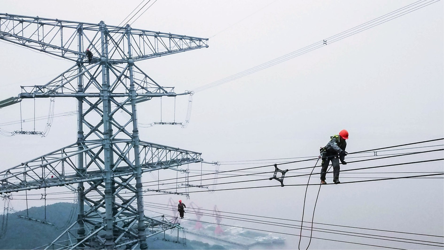 High-Voltage Transmission Towers